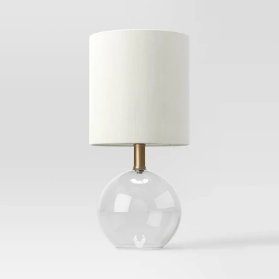 Glass Sphere Mini Table Lamp Clear - Threshold™ - Image 4