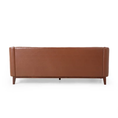 Ovando Contemporary Upholstered 3 Seater Sofa - Christopher Knight Home - Image 5