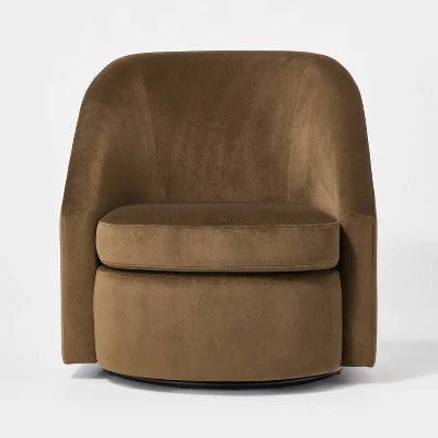 Slope Arm Swivel Chair Velvet - Threshold™ Designed With Studio McGee - Image 2