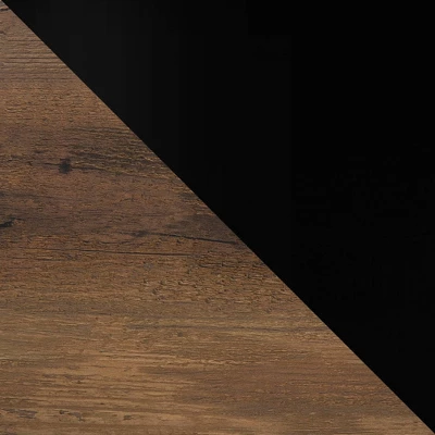 Set Of 2 Farmhouse Single Drawer V Frame Nightstands - Saracina Home - Image 4