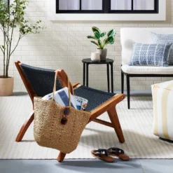 Natural Woven Market Bag - Hearth & Hand™ With Magnolia