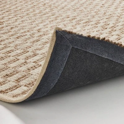 Checkered Stripe Rug Brown - Threshold™ Designed With Studio McGee - Image 3