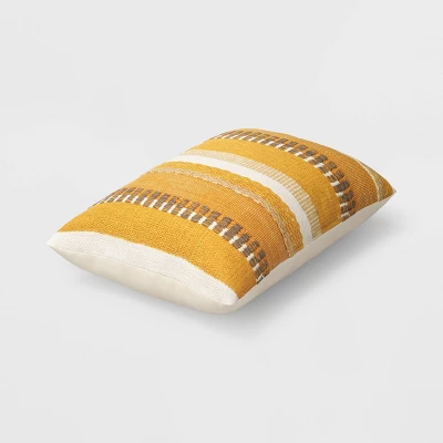 Ombre Striped Lumbar Throw Pillow - Threshold™ - Image 2