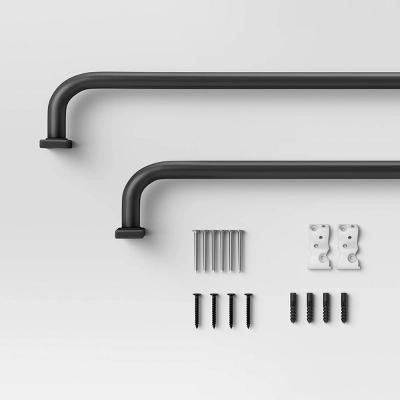 Blackout Rectangle Curtain Rod - Threshold™ - Image 2