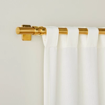 Engineered Hem Stripes Curtain Panel Cream/Gray - Hearth & Hand™ With Magnolia - Image 5