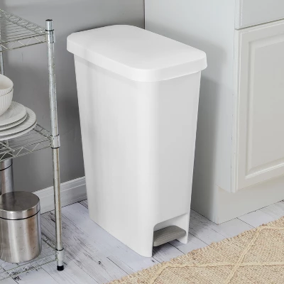 11gal Slim Step Trash Can - Brightroom™ - Image 3