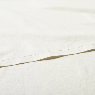 Linen Blend With Hem Stitch Sheet Set - Hearth & Hand™ With Magnolia - Image 2