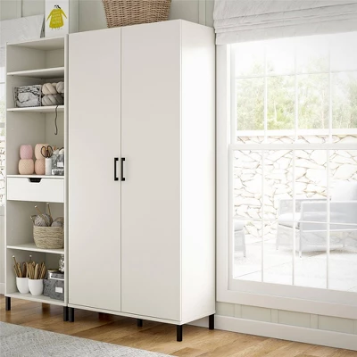 36" Vario 2 Door Wide Storage Cabinet White - Room & Joy - Image 2