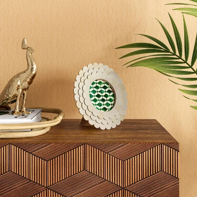 4" X 4" Round Frame Bone - Opalhouseā¢