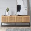 Belmar Woven TV Stand For TVs Up To 60" Natural - Threshold™