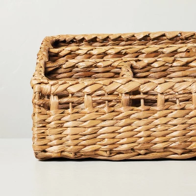 Woven Multipurpose Compartment Caddy Natural - Hearth & Hand™ With Magnolia - Image 3