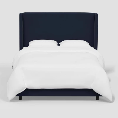 Antwerp Wingback Bed In Velvet - Threshold™