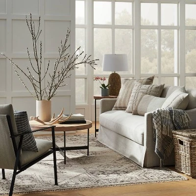 Knolls Authentic Hand Knotted Distressed Persian Style Rug - Threshold™ Designed With Studio McGee