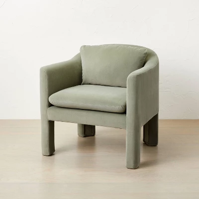 Linaria Fully Upholstered Velvet Accent Chair - Opalhouse™ Designed With Jungalow™ - Image 10
