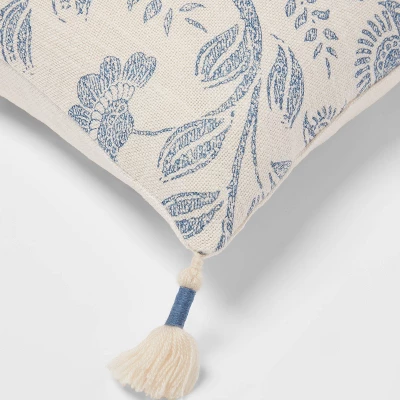 Jacobean Square Throw Pillow - Threshold™ - Image 3