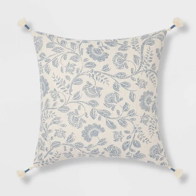 Jacobean Square Throw Pillow - Threshold™ - Image 4