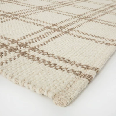 Cottonwood Plaid Wool/Cotton Area Rug - Threshold™ Designed With Studio McGee - Image 2