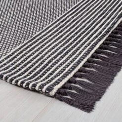 Textured Border Stripe Area Rug - Hearth & Hand™ With Magnolia