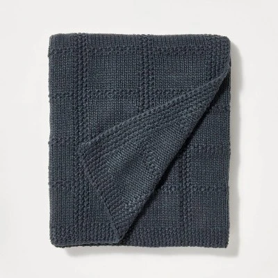 Grid Knit Throw Blanket - Threshold™ Designed With Studio McGee - Image 8