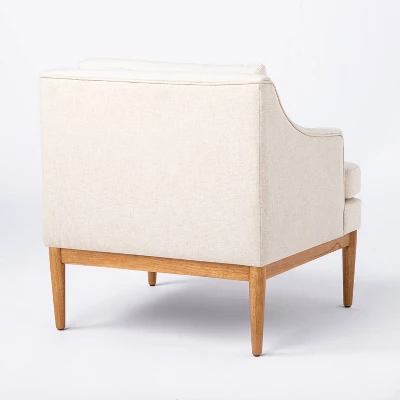 Howell Upholstered Accent Chair With Wood Base - Threshold™ Designed With Studio McGee - Image 3