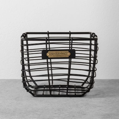 Wire Storage Basket Black - Hearth & Hand With Magnolia - Image 4