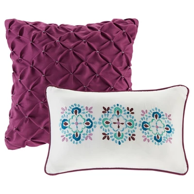 Callie Floral Printed Comforter Set - Image 5