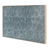 47" X 24" Squiggles Framed Printed Canvas Blue - Threshold™