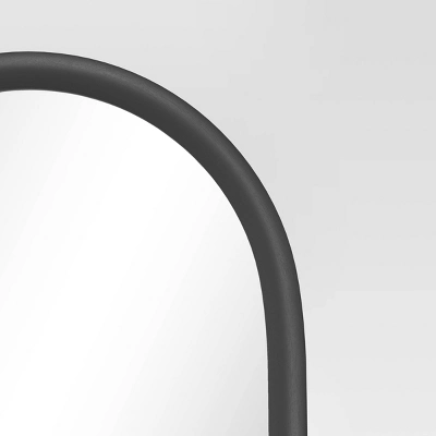 20" X 65" Arch Floor Mirror Black - Threshold™ - Image 3