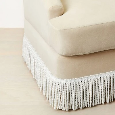 Alberhill Velvet Accent Chair With Fringe - Opalhouse™ Designed With Jungalow™ - Image 5