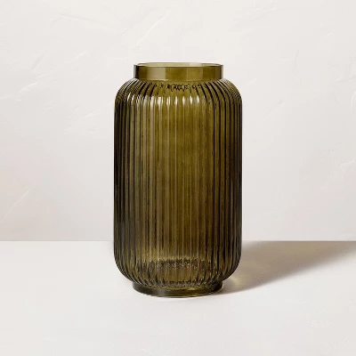 Ribbed Glass Jug Vase Dark Green - Hearth & Hand™ With Magnolia - Image 5
