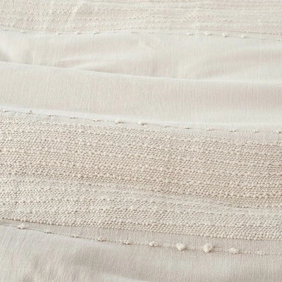 Slub Center Stripe Comforter Set - Hearth & Hand™ With Magnolia