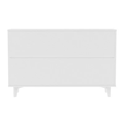 Mid-Century Modern Groove Wood 6 Drawer Dresser - Saracina Home - Image 8