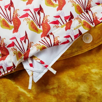 Reversible Velvet Duvet Cover & Sham Set - Opalhouse™ Designed With Jungalow™ - Image 2