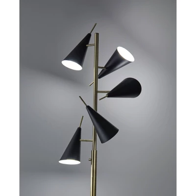 71.5" Owen Tree Lamp Black - Adesso - Image 10