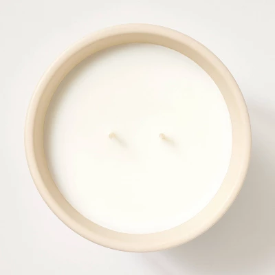 25oz Ceramic Bay & Winter Berry Candle Cream - Threshold™ Designed With Studio McGee - Image 3