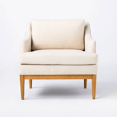 Howell Upholstered Accent Chair With Wood Base - Threshold™ Designed With Studio McGee - Image 2