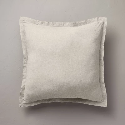 26"x26" Linen Blend Euro Bed Pillow - Hearth & Hand™ With Magnolia - Image 5